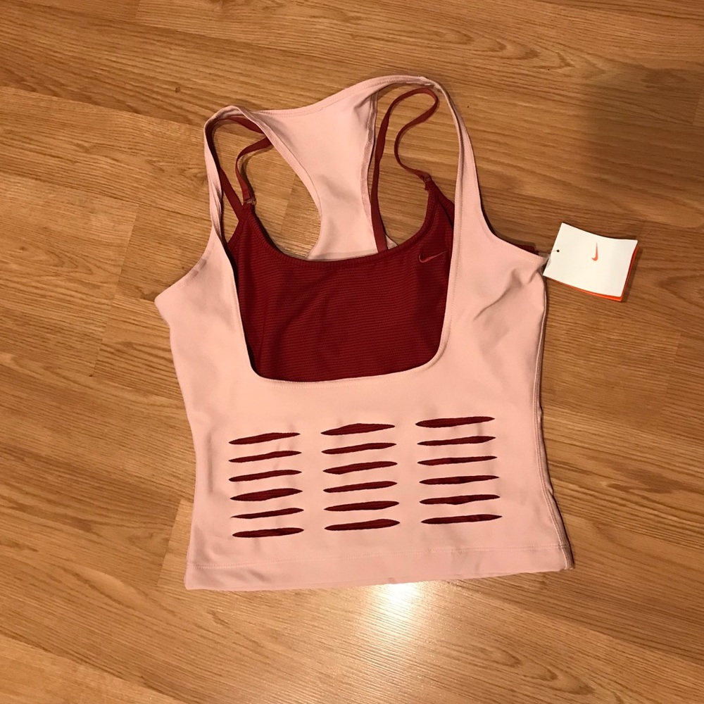 Nike athletic top tank sports bra